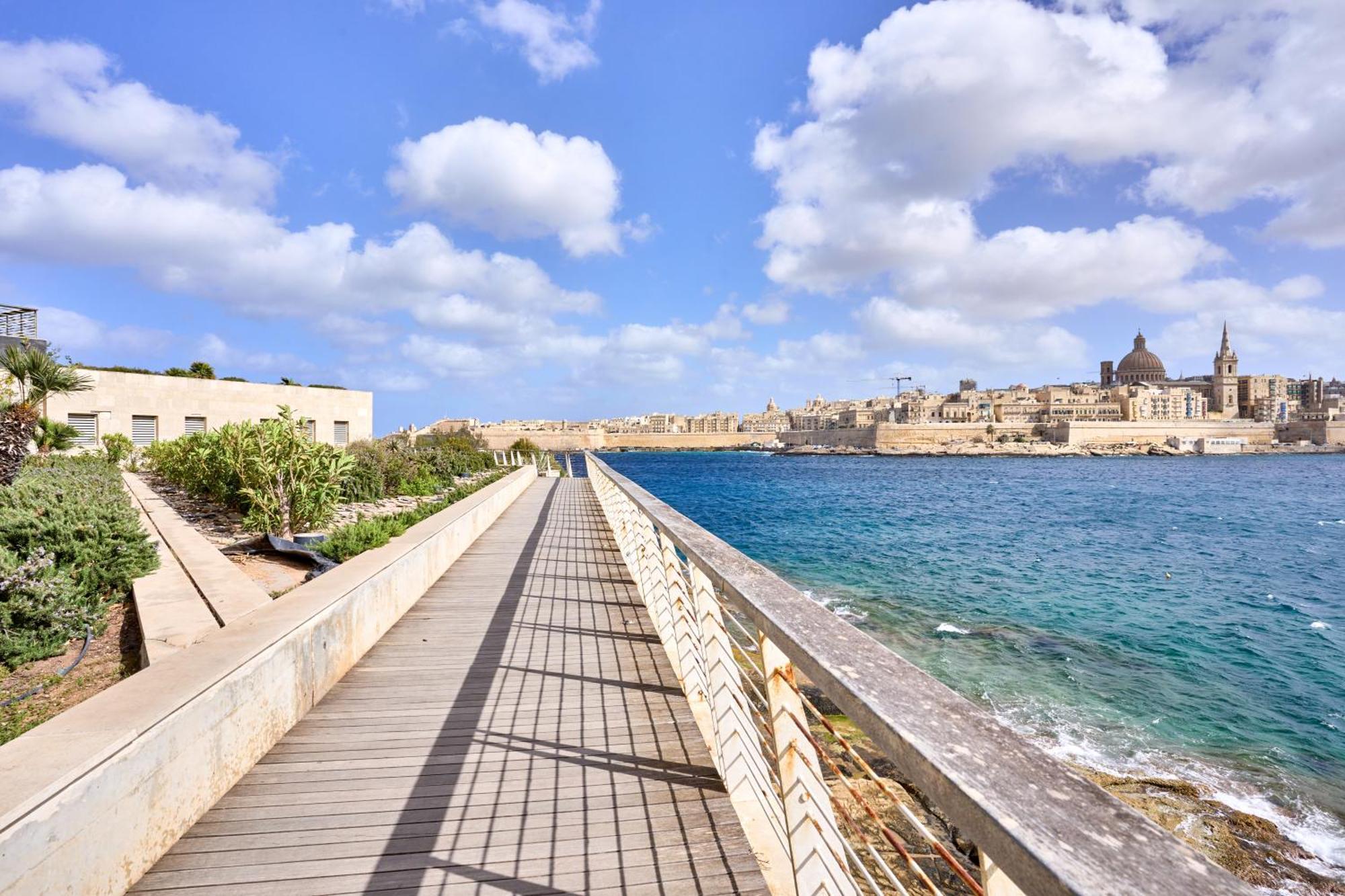 公寓 Stylish In Tigne Point Sliema